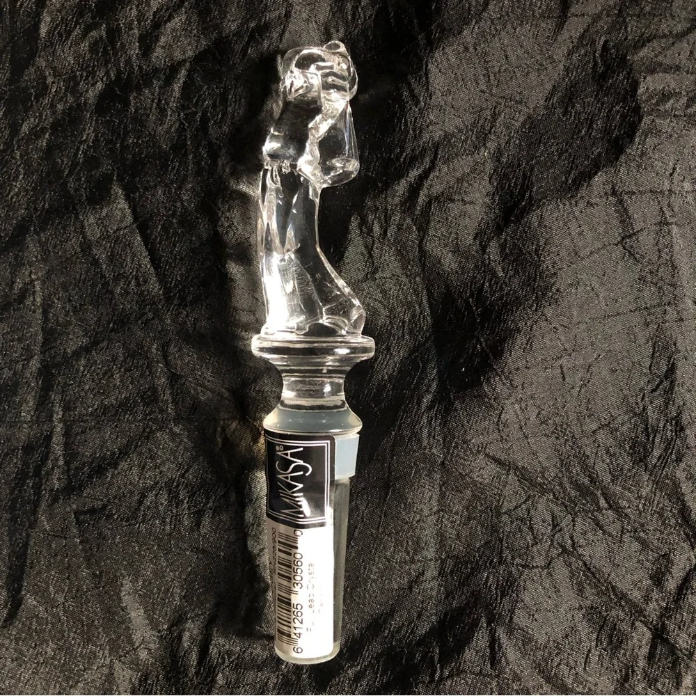 Vintage Mikasa Crystal Bottle Stopper - Bogey Golfer - Picture 11 of 15